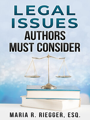 cover image of Legal Issues Authors Must Consider